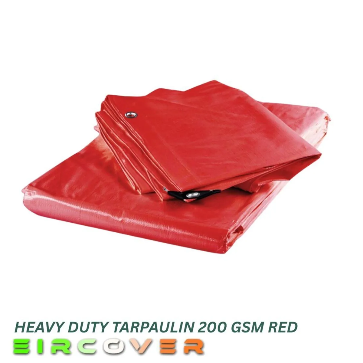 Heavy Duty Tarpaulin 1.83m x 3.8m (6'-13') 200 gsm - Image 1