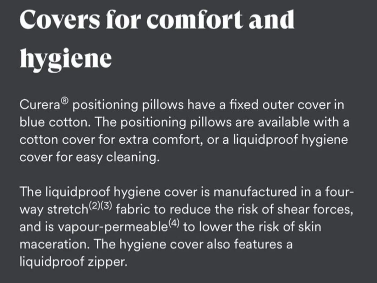 Curera® Multi Pillow for Knee & Heel Support - Image 2