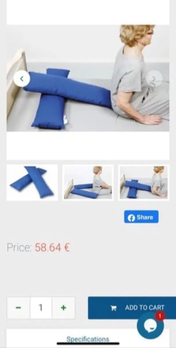 Healthcare - 2 Curera® Rectangular Pillow 25x80 cm - Image 4