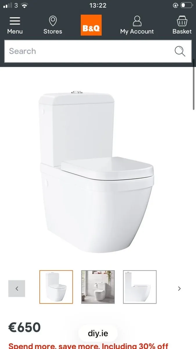 Toilet set Grohe Euro Ceramic Perfect Match bundle - Image 4