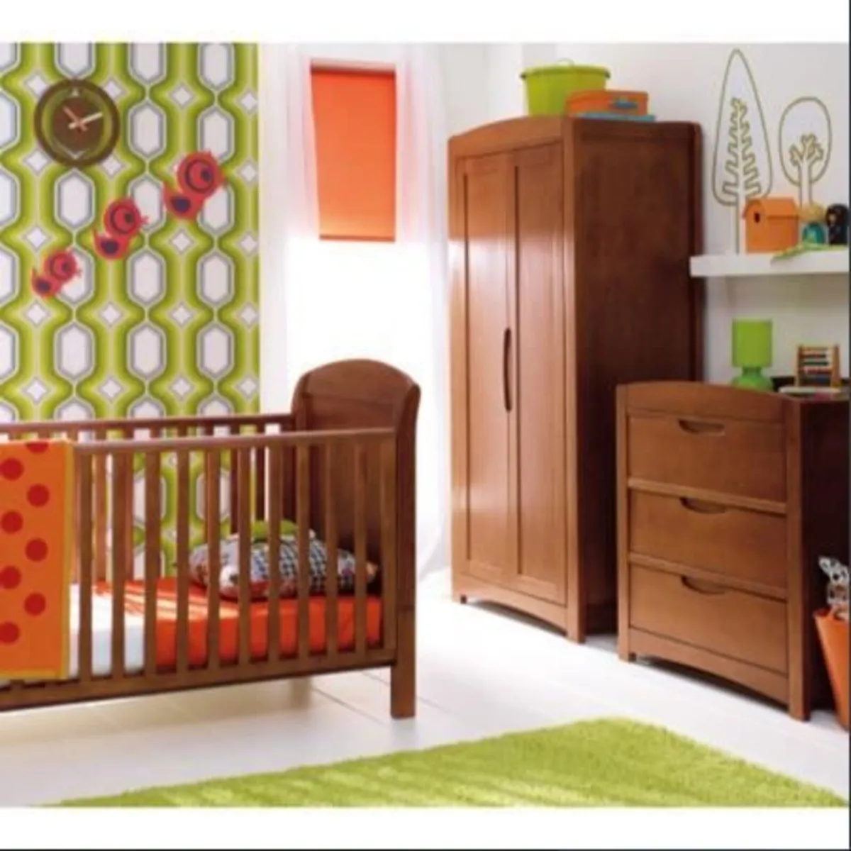 Cosatto Arlo Wardrobe in Dark Walnut - Image 1