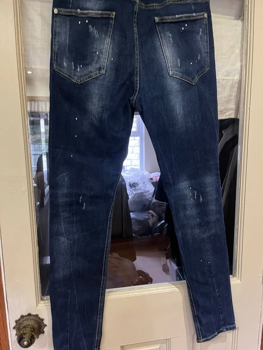 Zara blue skinny jeans - Image 2