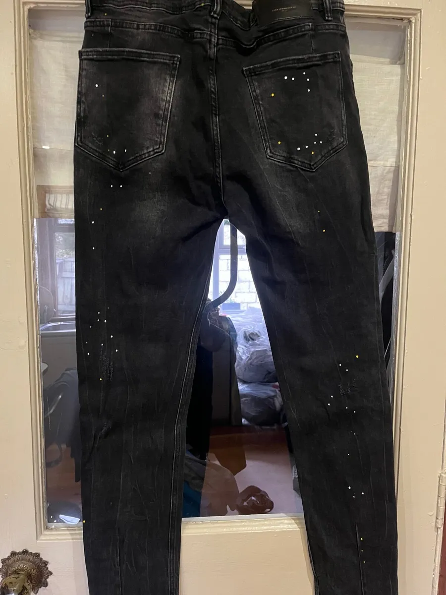 Zara grey skinny jeans - Image 2