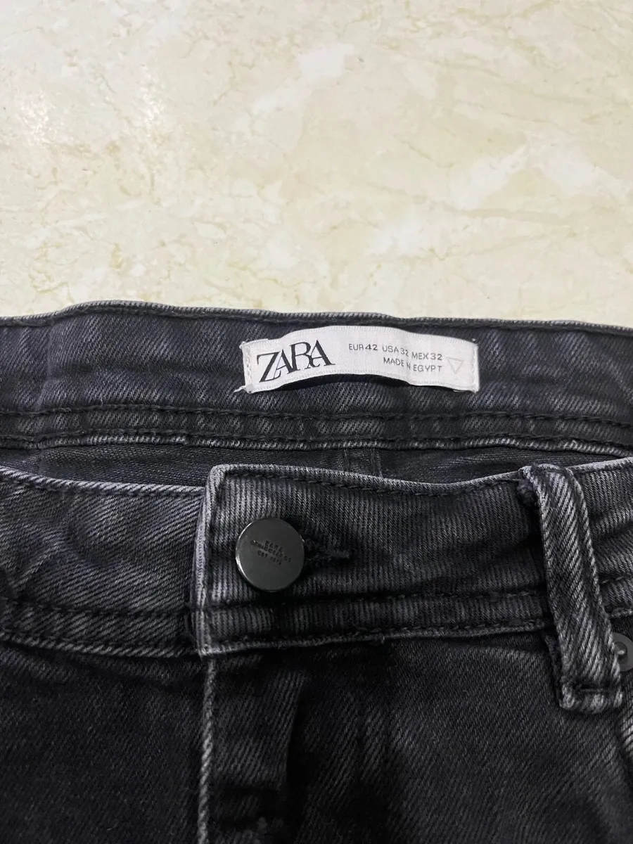 Zara grey skinny jeans - Image 3