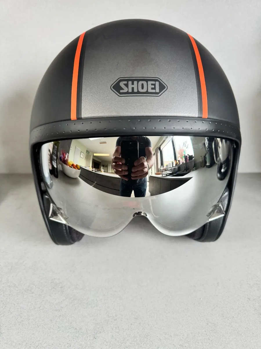 Shoei open face helmet - Image 1