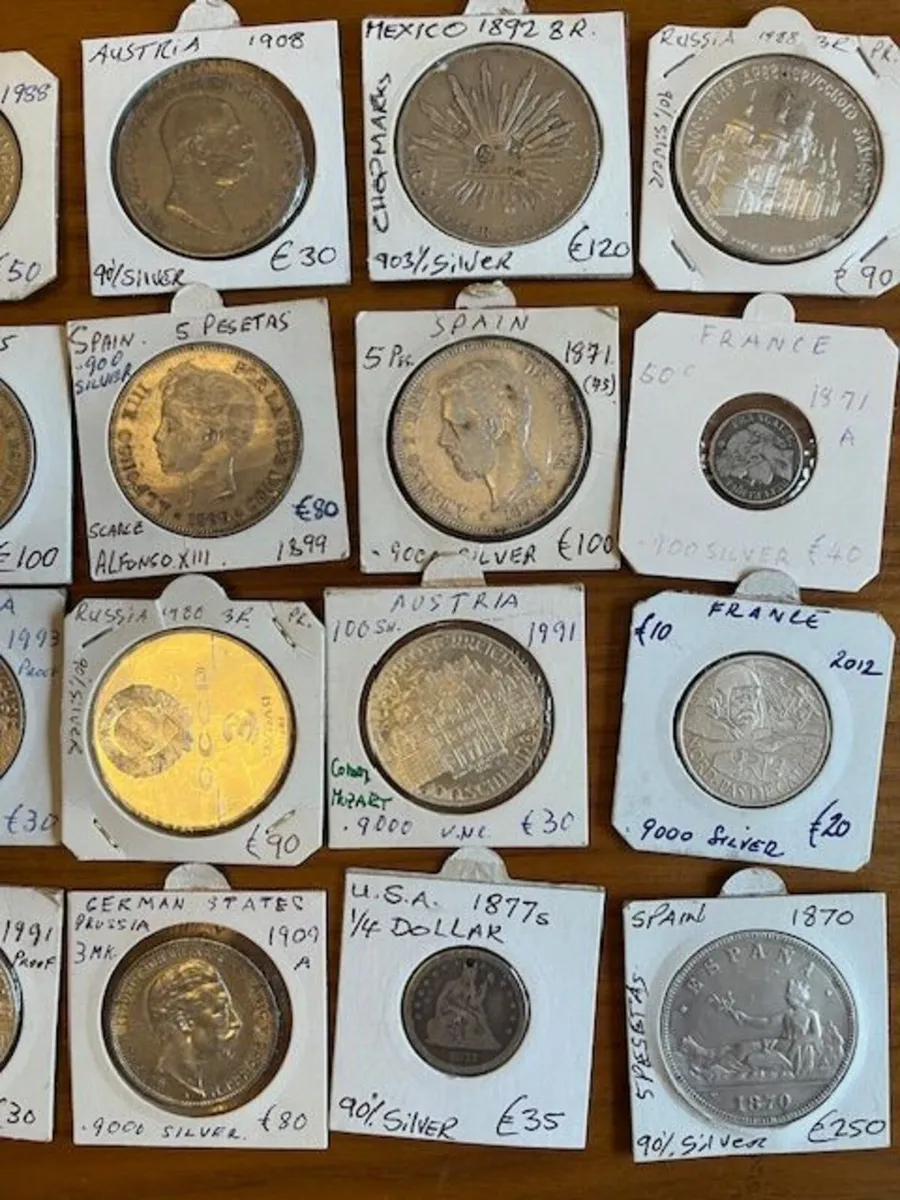 Silver Coins - 90% Silver Content - Image 3