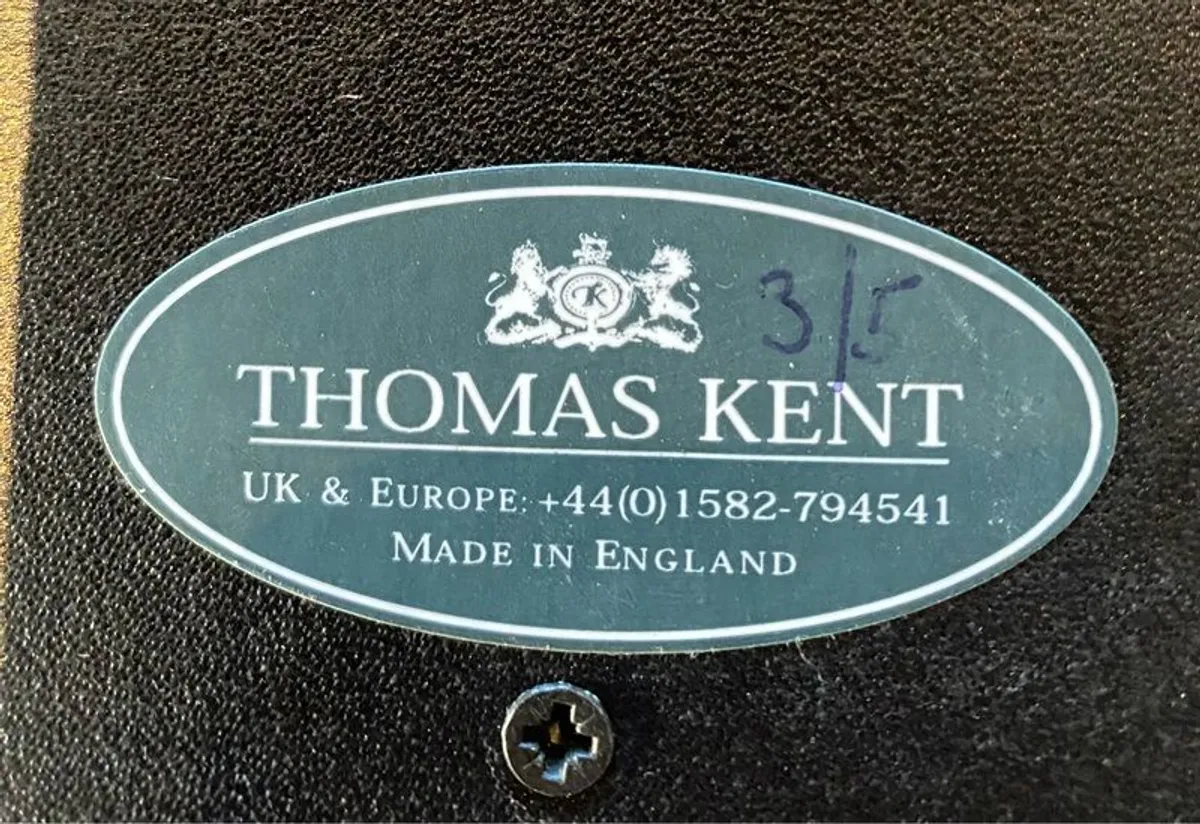 Large 50cm Thomas Kent Wall Clock. Vintage style. Working Perfectly - Image 3