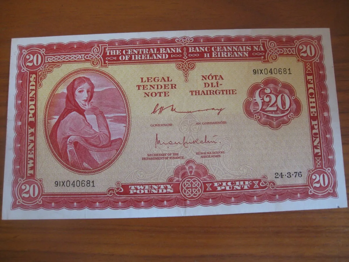 20 Pound Lavery Consecutive Notes - 600 Euros - Image 3
