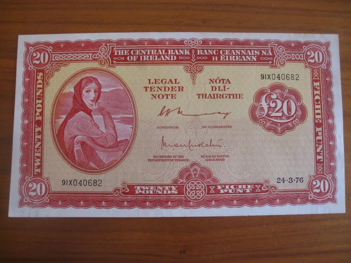 20 Pound Lavery Consecutive Notes - 600 Euros - Image 4
