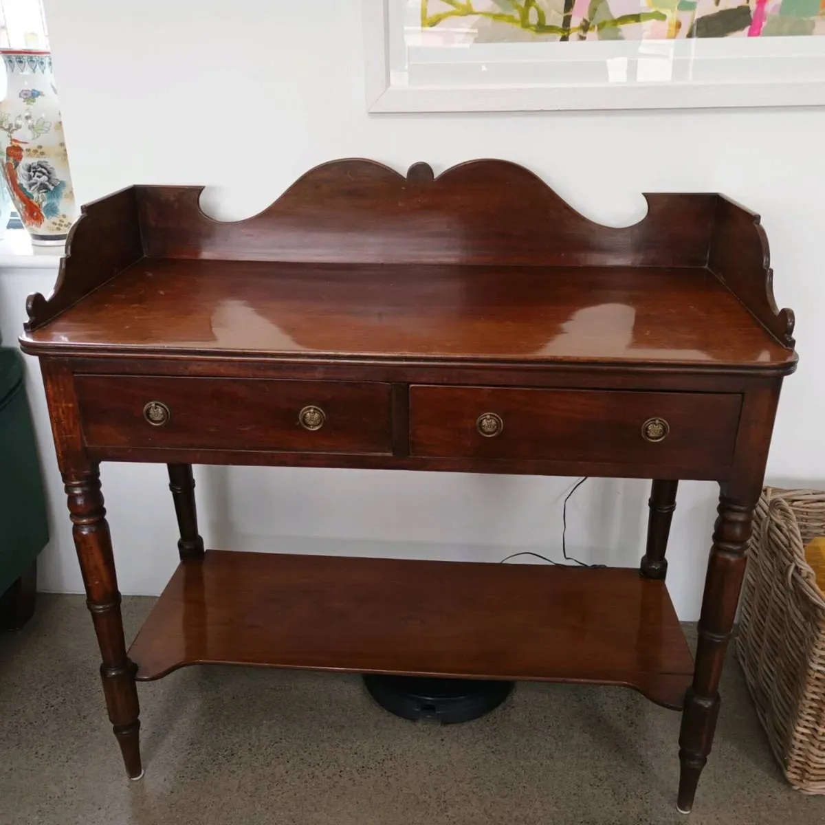 Antique side table - Image 1