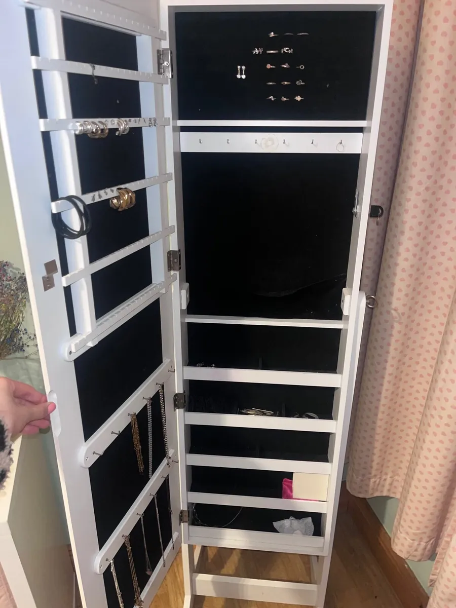 Mirror with jewellery cabinet - Image 3