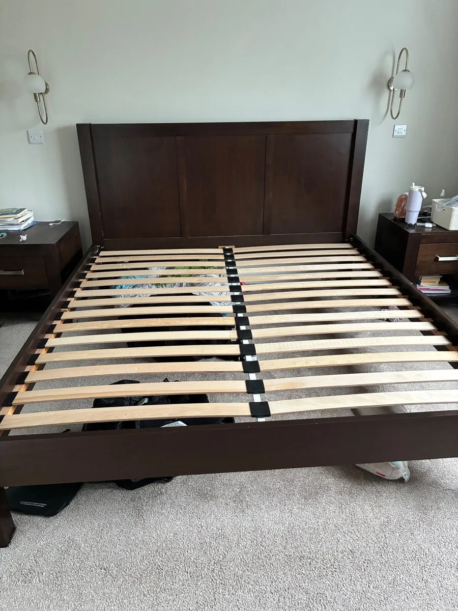 6ft Super King Wooden Bed Frame - Image 1
