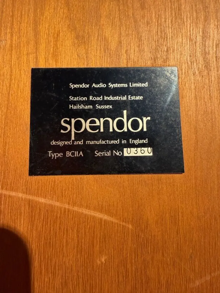 Spendor BC11a speakers (pair) - Image 4