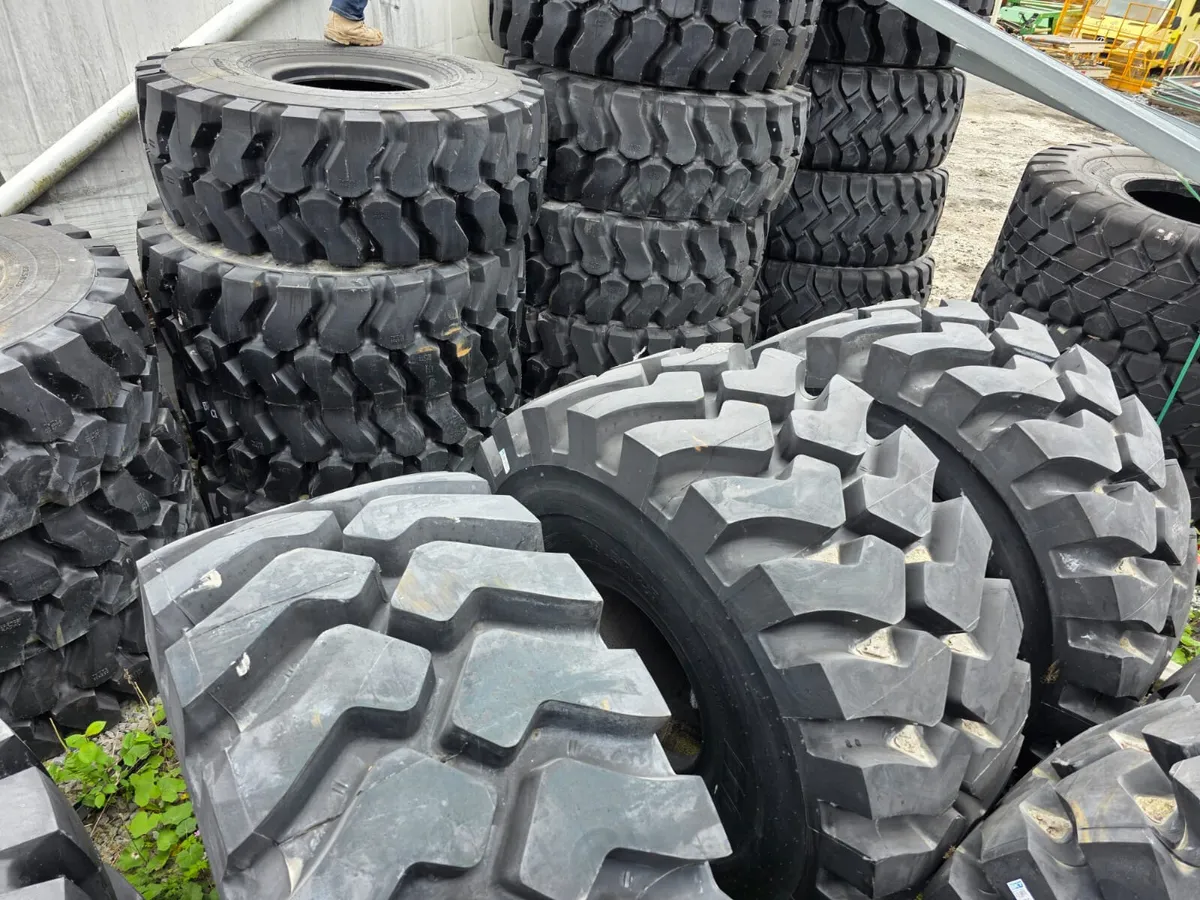 All new rock tyres to suit dumptrucks and loaders - Image 1