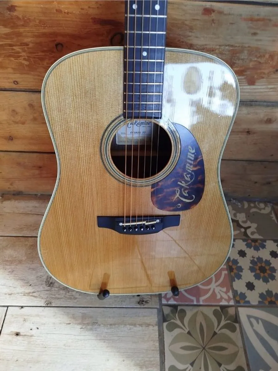 Takamine EF 360S TT Acoustic Guitar - Image 2