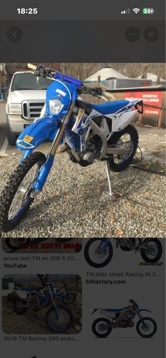 Tm 250/300 4 stoke enduro 2018 wanted