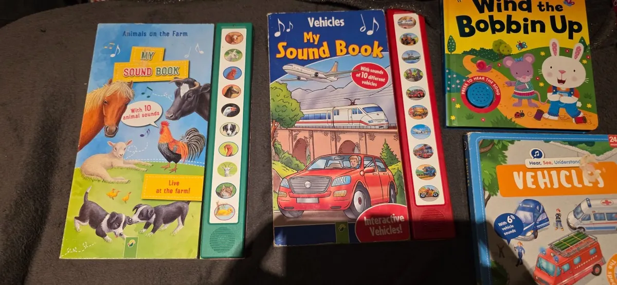 Books for toddler with sounds x 9 - Image 3