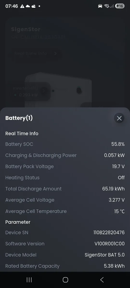 Sigenergy battery bank  5kw - Image 2
