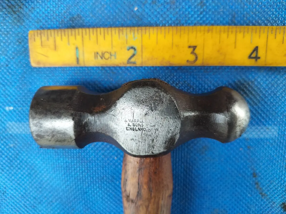 A pair of 1lb Metalworking  Hammers - Image 2