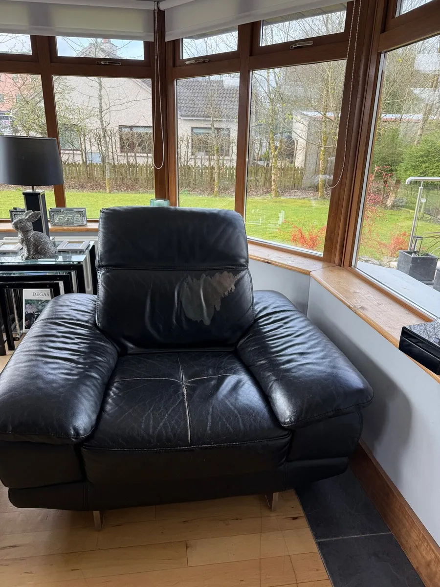 Corner sofa / couch and arm chair - Image 2