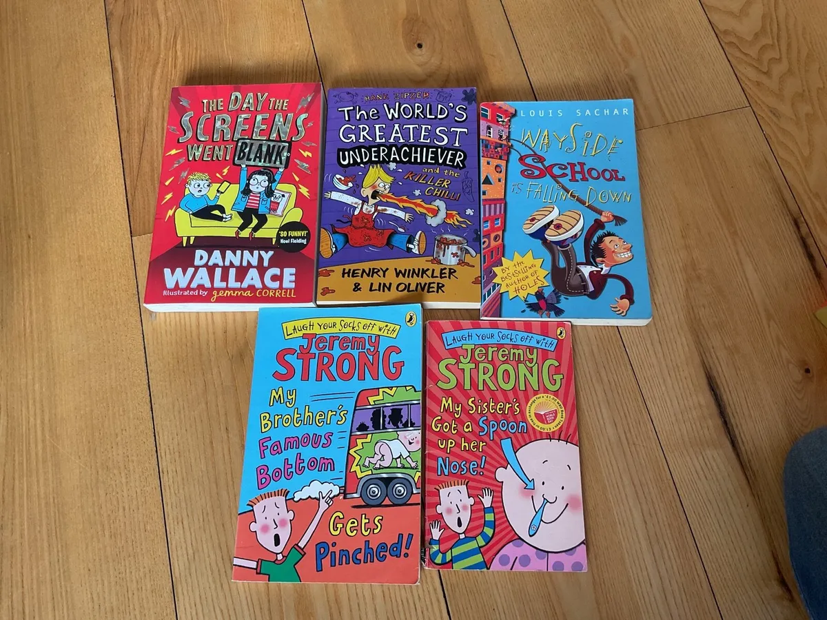 5 Kids Books  1.  The day the Screens went Blank b