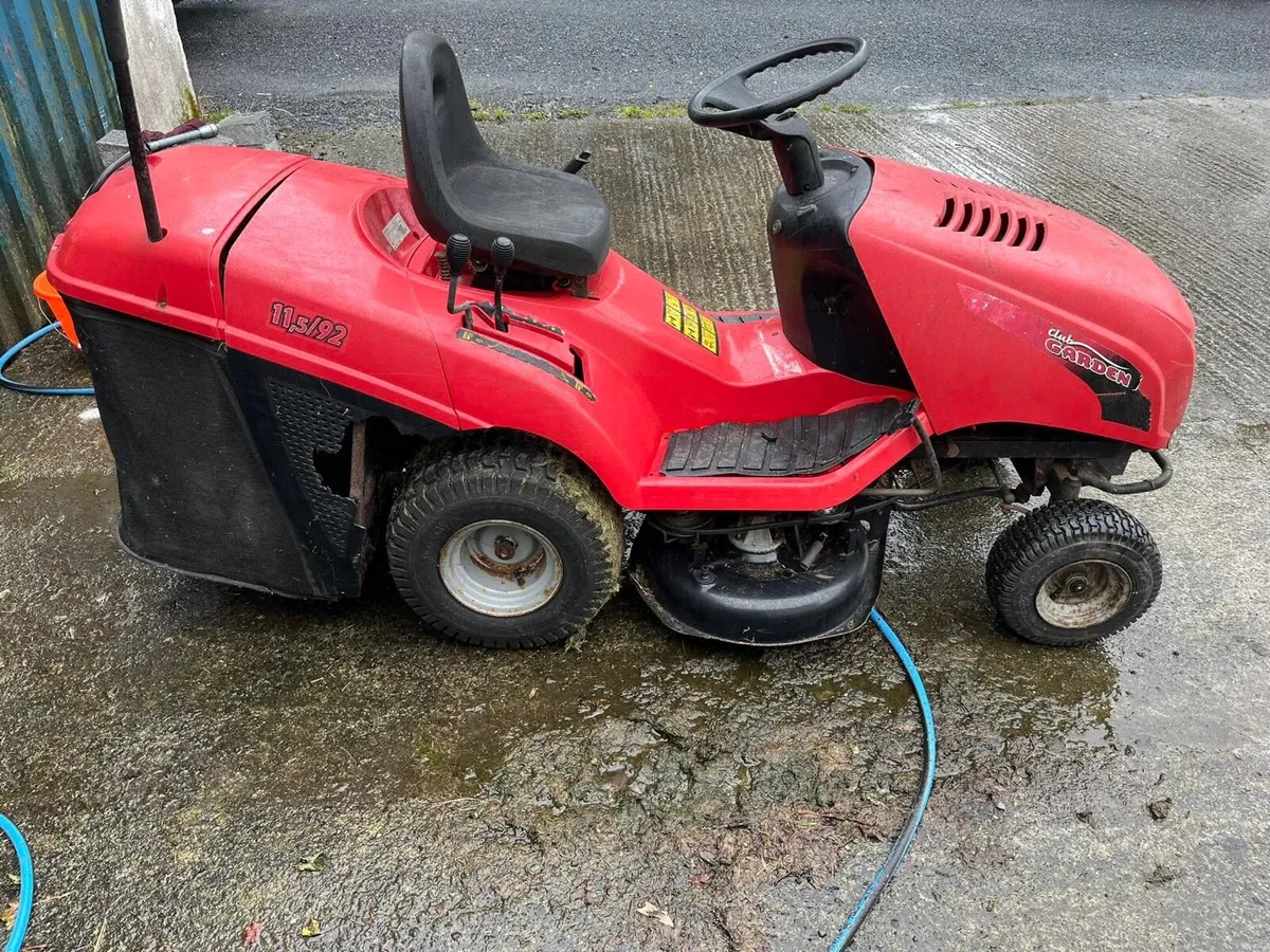 Club garden 36” ride on lawnmower - Image 1