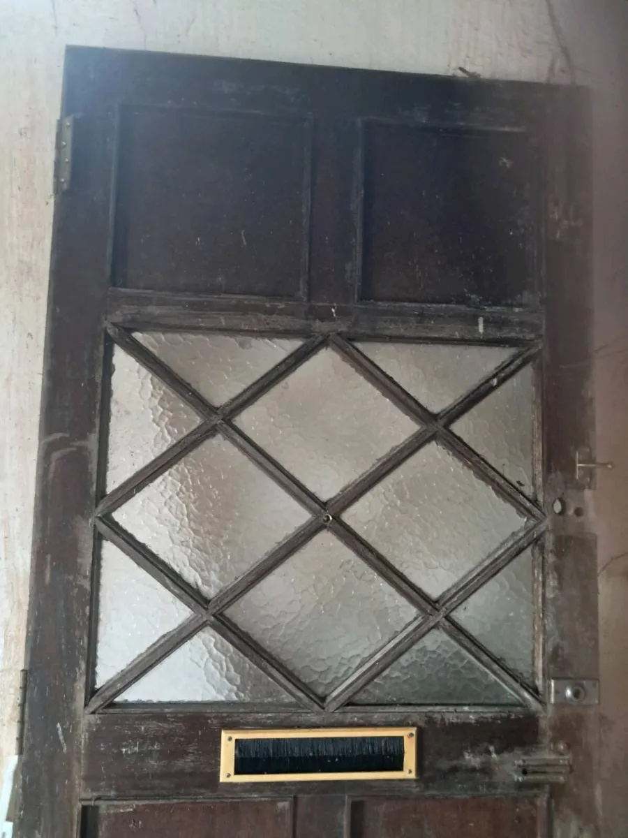 Large teak door plus 1 - Image 2