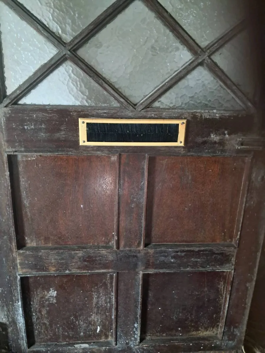 Large teak door plus 1 - Image 3