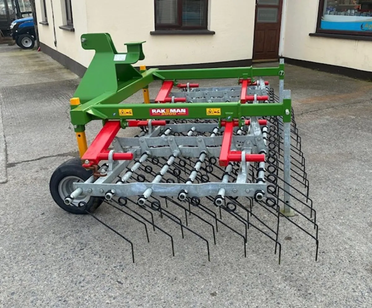 RAKEMAN 3000 GRASS HARROW - Image 2