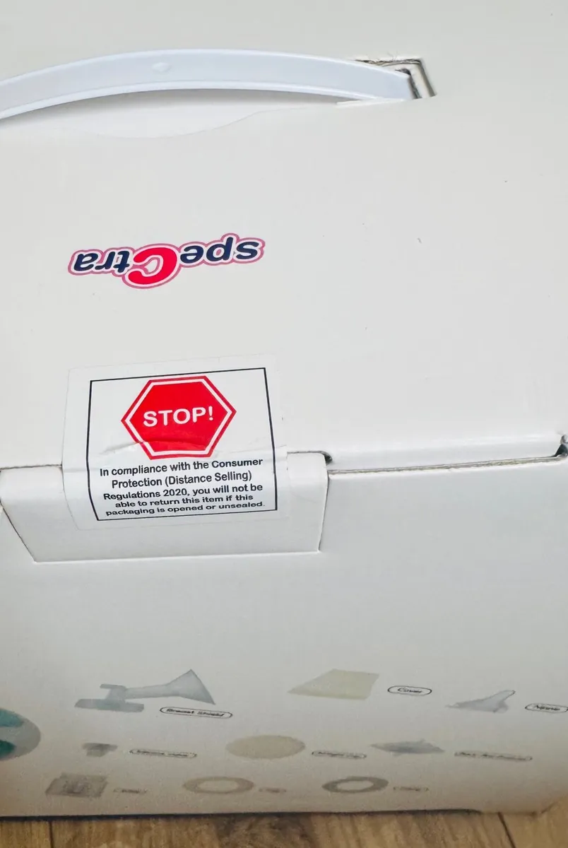 New Spectra Breastpump (Never Opened) with extras - Image 3