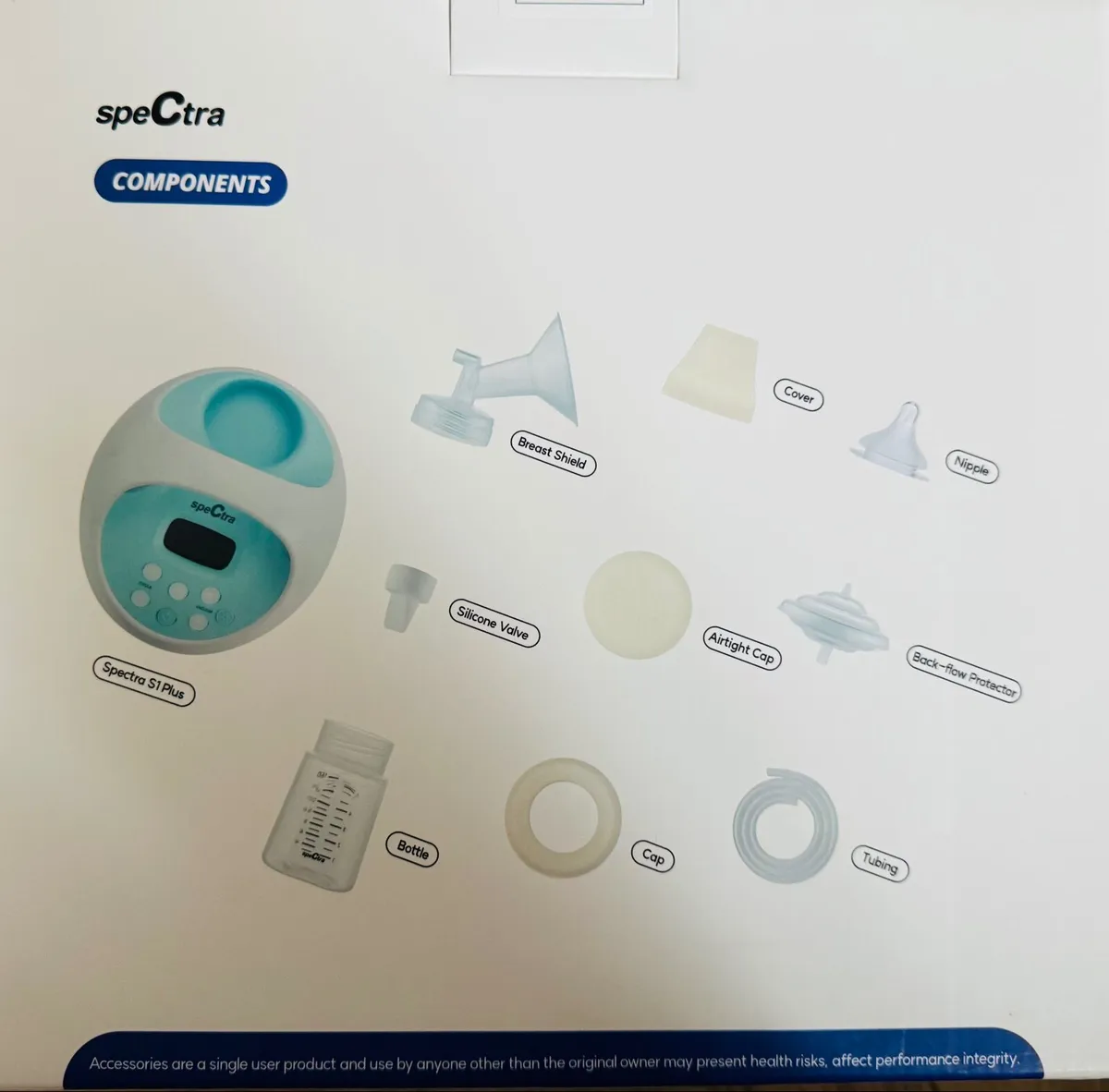 New Spectra Breastpump (Never Opened) with extras - Image 4