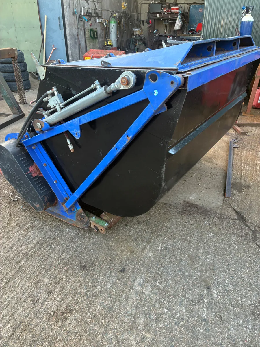 Peruzzo 1.8 m hi tip flail mower collector - Image 4
