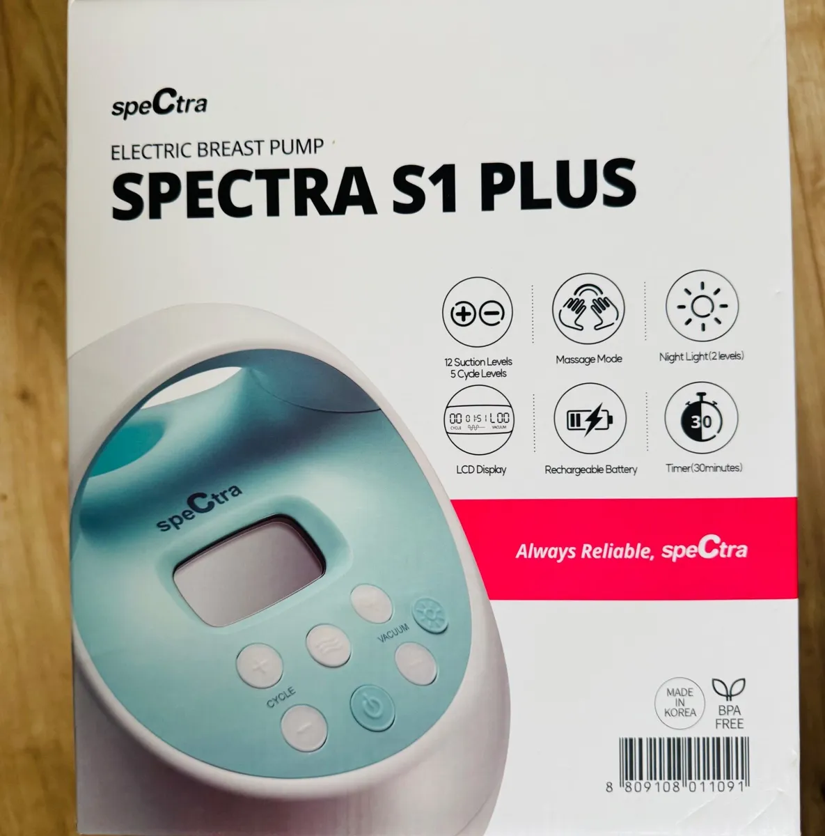 New Spectra Breastpump (Never Opened) with extras - Image 1