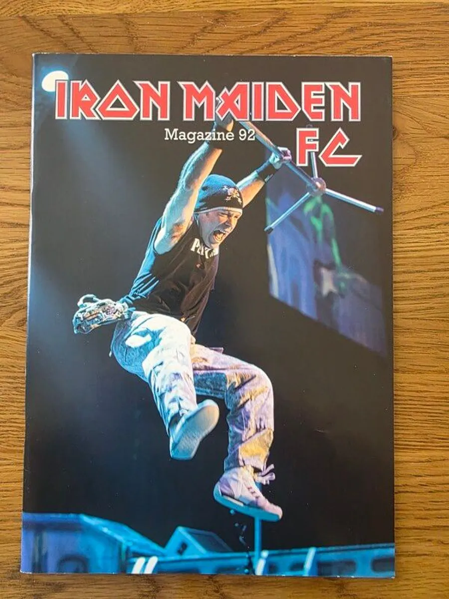 Iron Maiden Fan Club Magazines. Multiple Issues incl. number 100 & 99.5 - Image 1