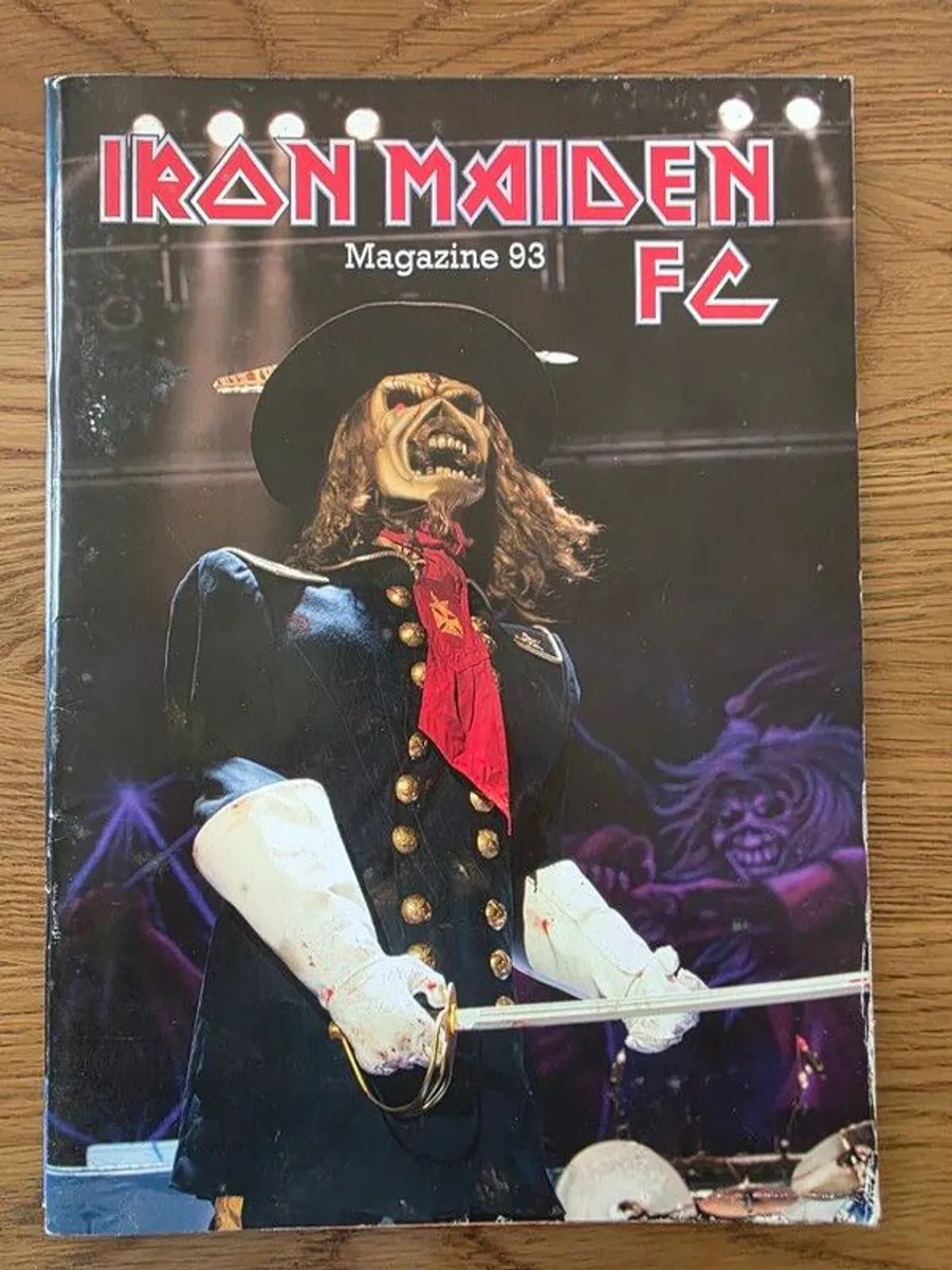 Iron Maiden Fan Club Magazines. Multiple Issues incl. number 100 & 99.5 - Image 2