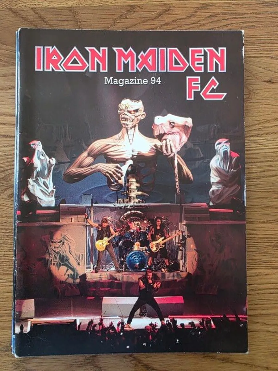 Iron Maiden Fan Club Magazines. Multiple Issues incl. number 100 & 99.5 - Image 3