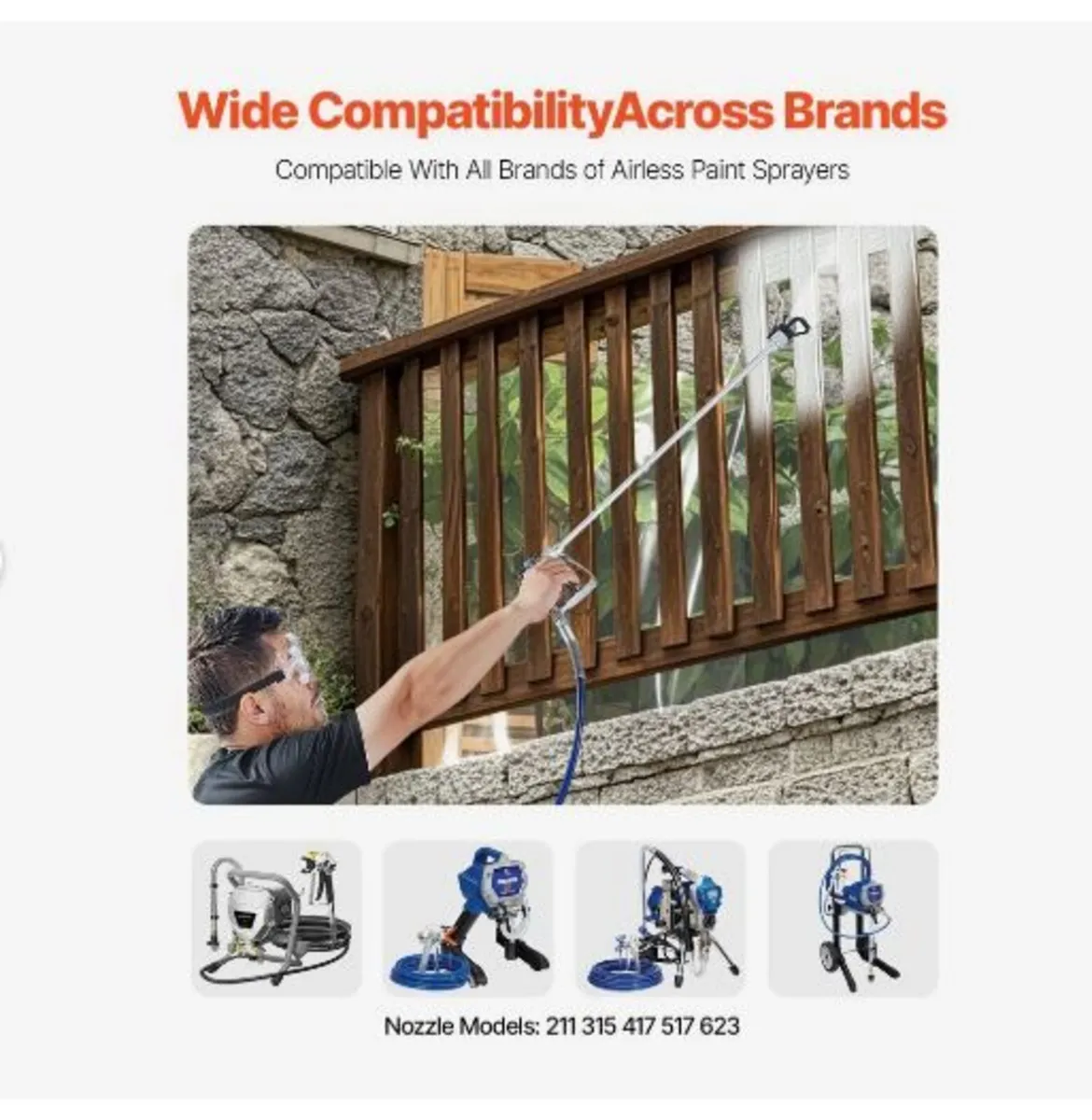 Airless Paint Spray Gun and Hose Kit - Image 2