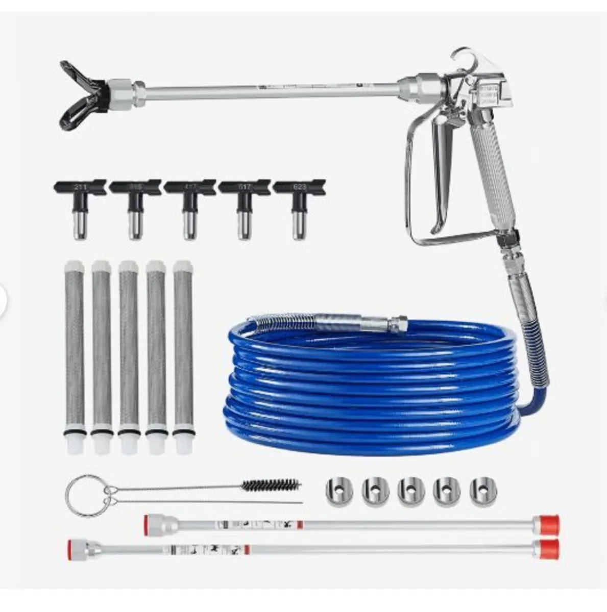 Airless Paint Spray Gun and Hose Kit - Image 3