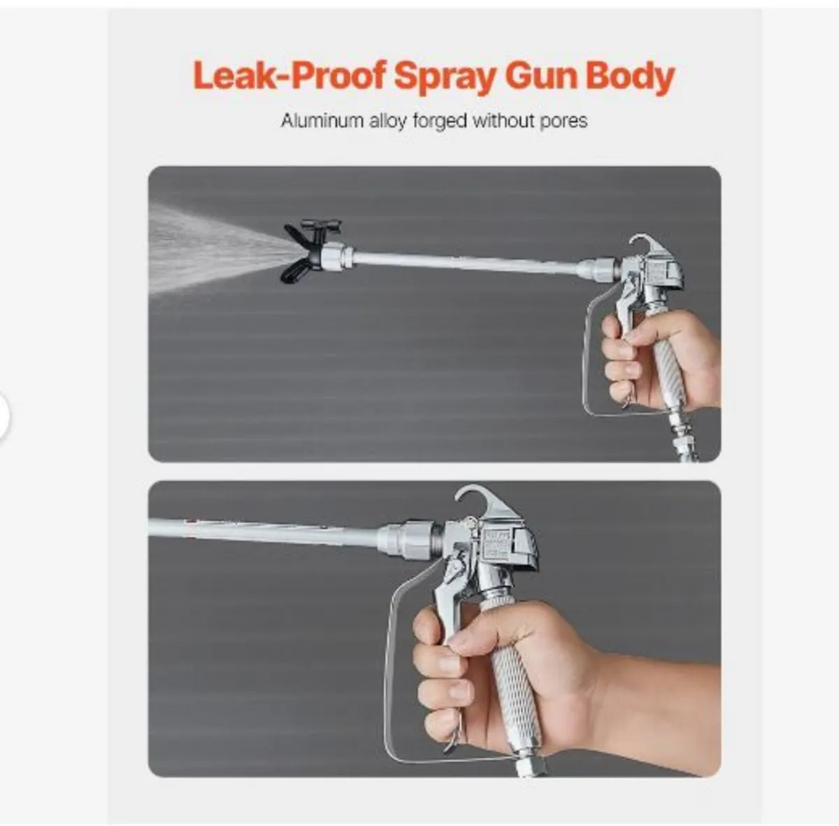 Airless Paint Spray Gun and Hose Kit - Image 4