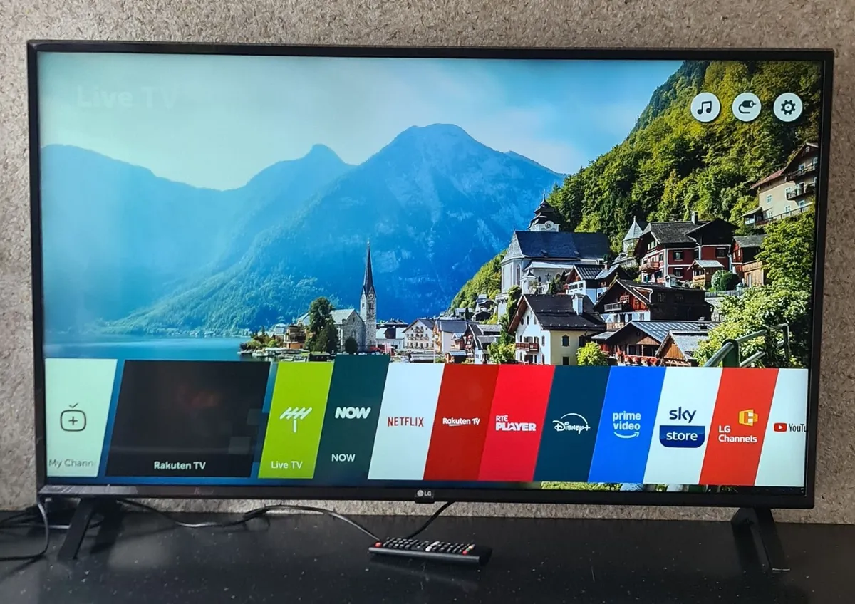 LG 49" 4K Smart TV (Model: 49UJ630V) - Image 2