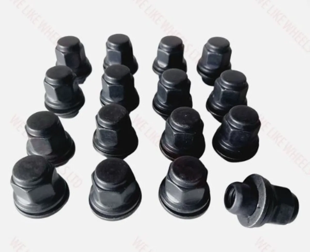 New Black Wheel Nuts- LEXUS TOYOTA. Delivery - Image 1