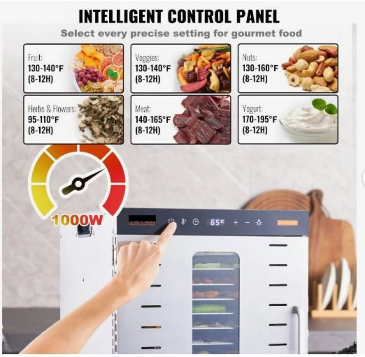 10 Trays Food Dehydrator Machine - Image 4