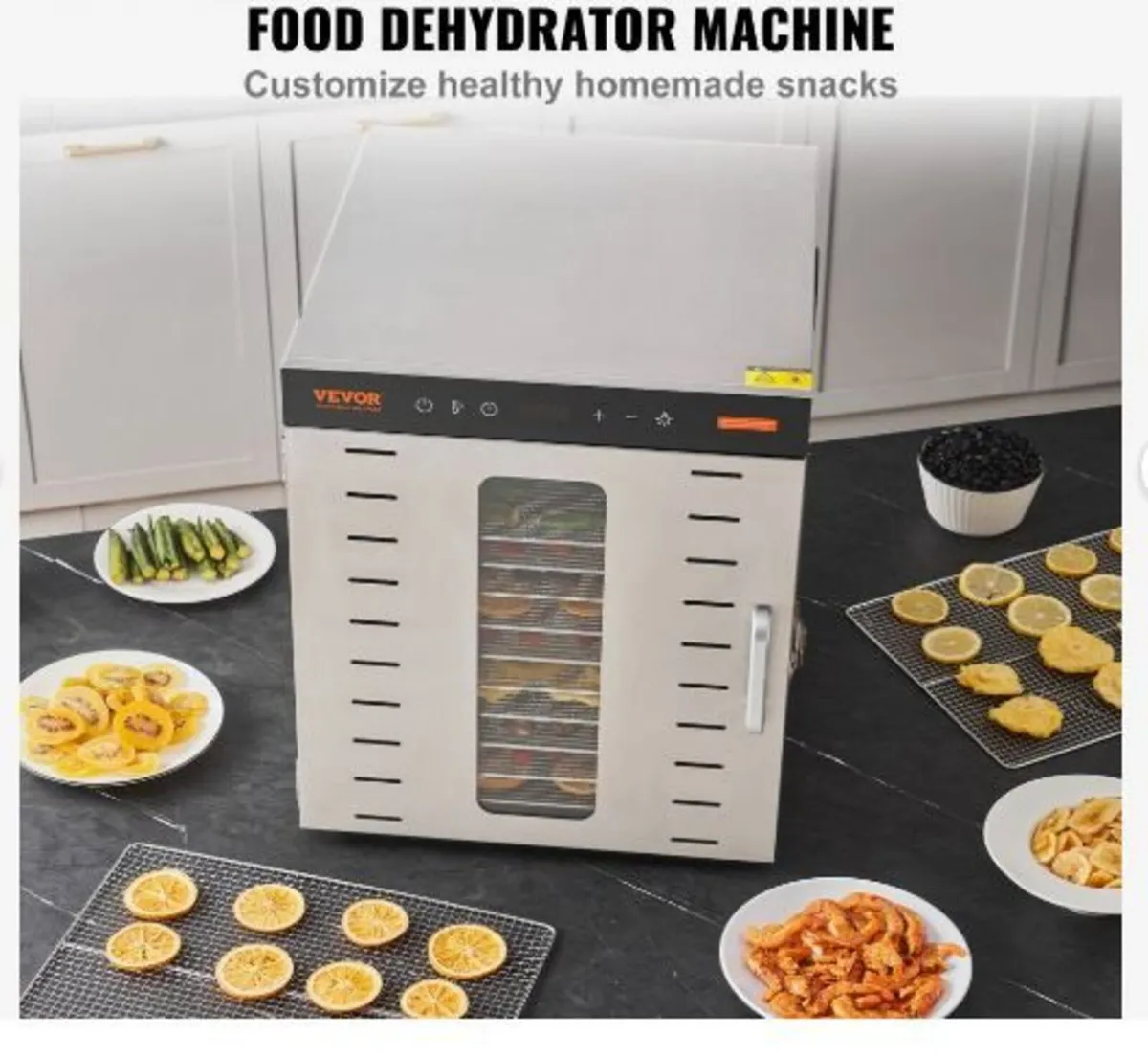 10 Trays Food Dehydrator Machine - Image 2