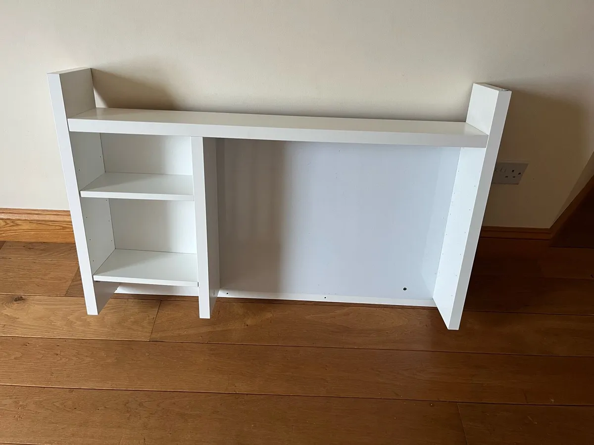 Micke Ikea white desk topper - Image 4