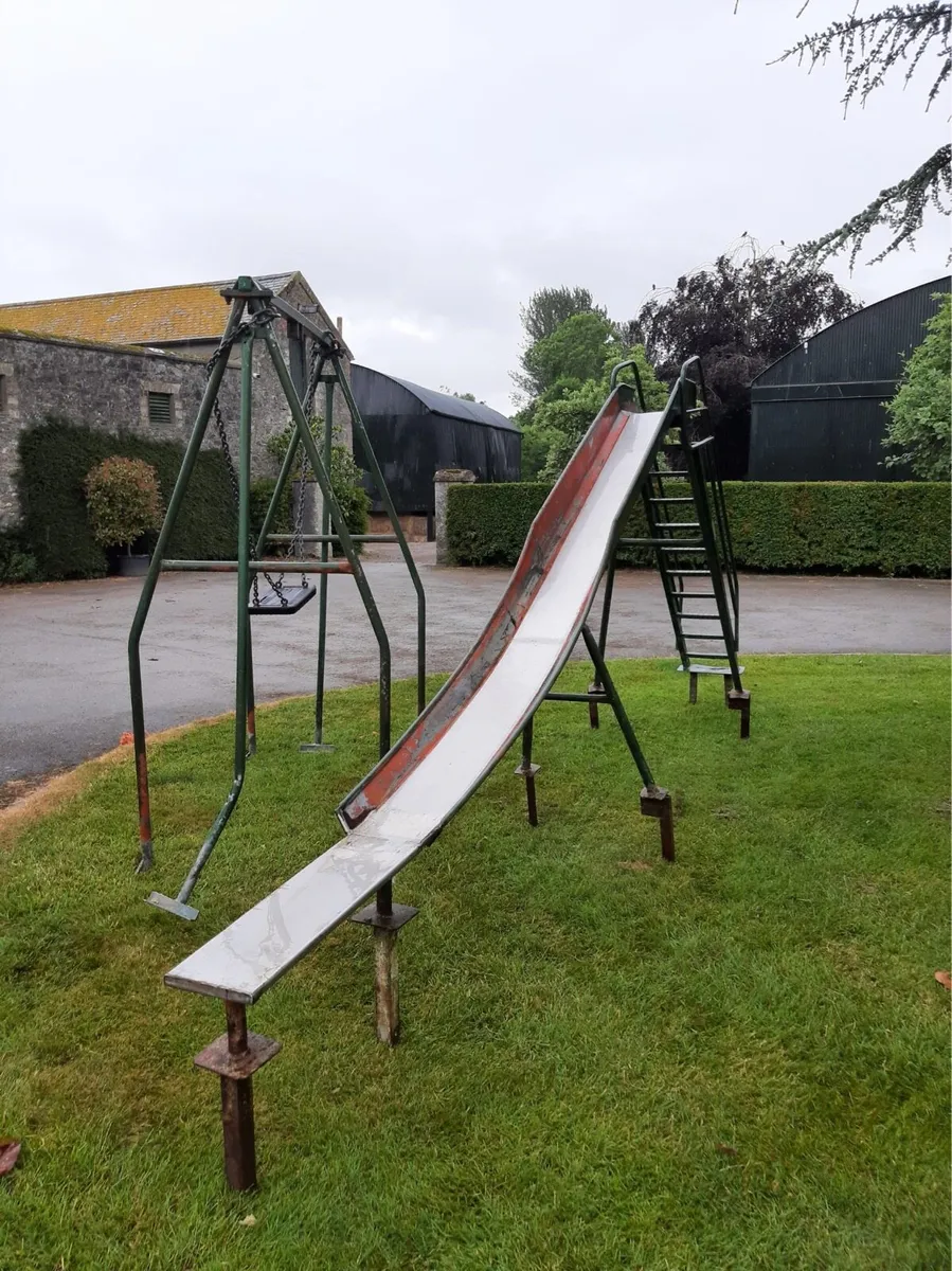 Slide and swing set - Image 1