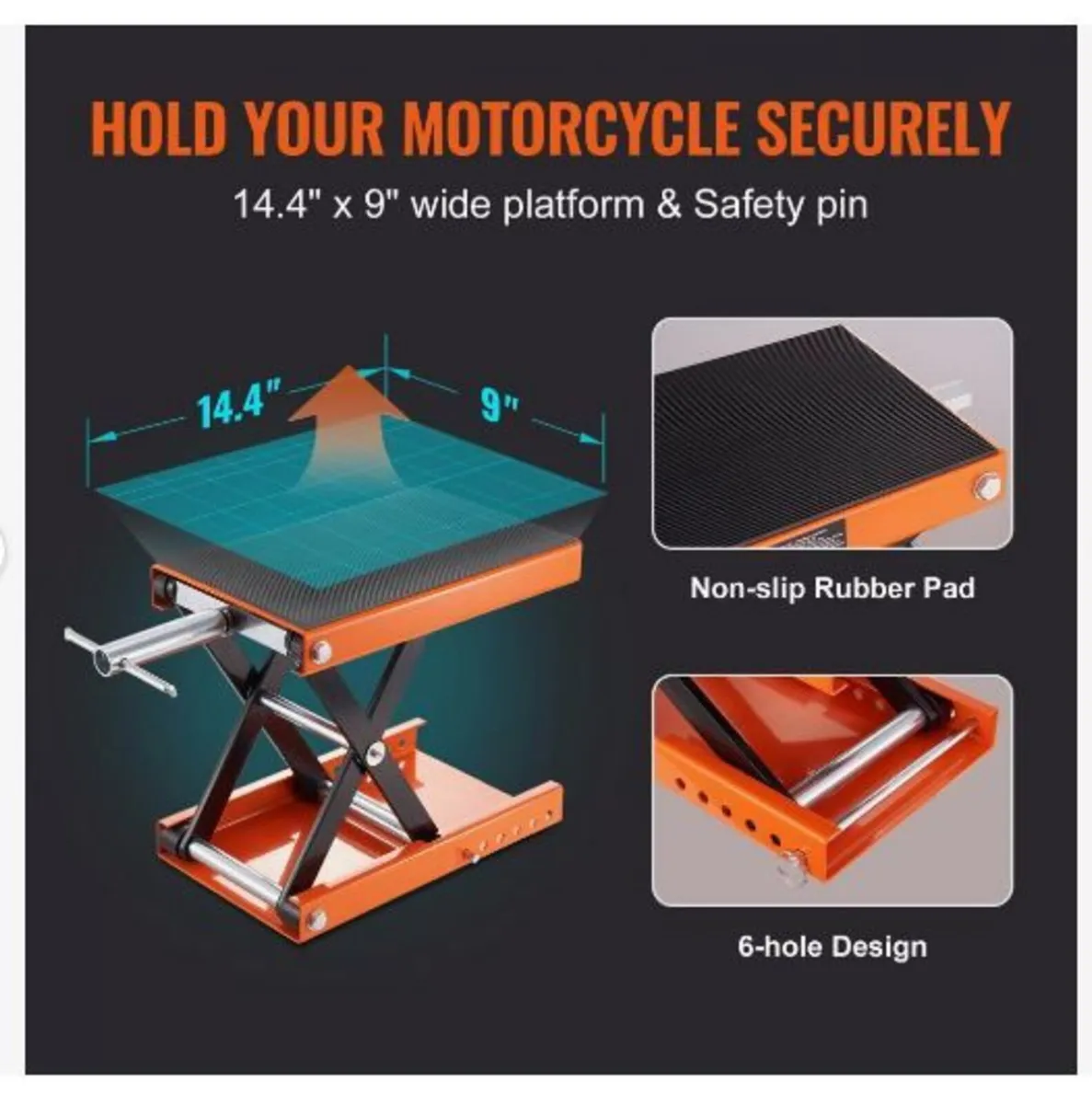 Motorcycle Scissor Jack Lift 499.5 kg - Image 2
