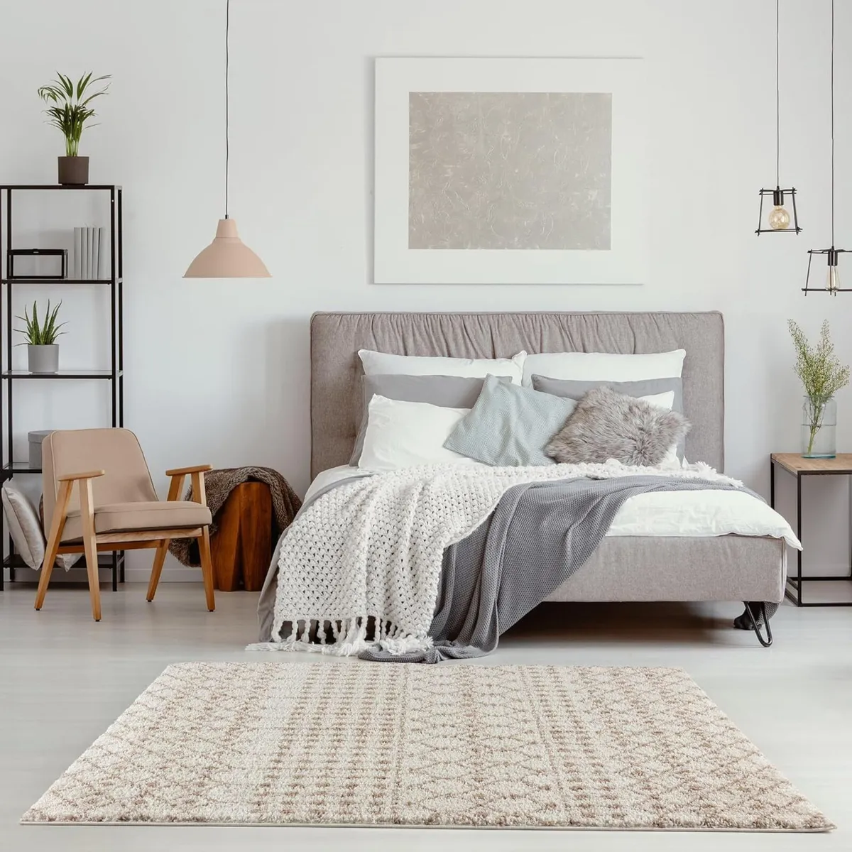 Modern Moroccan Design Living Room and Bedroom - Image 2