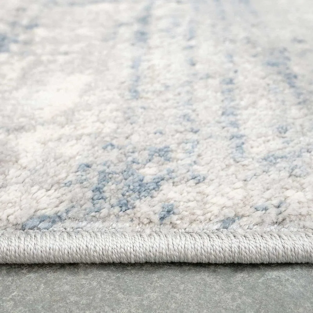 Designer Antique Polyester Abstract Painterly - Image 4