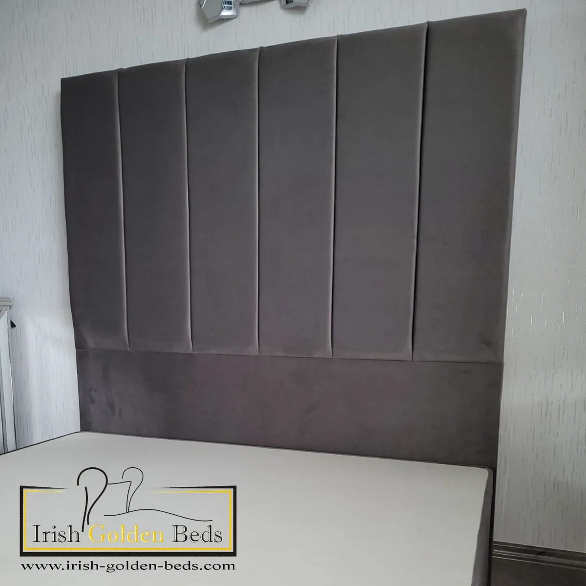 bed frame and headboard, free delivery - Image 3