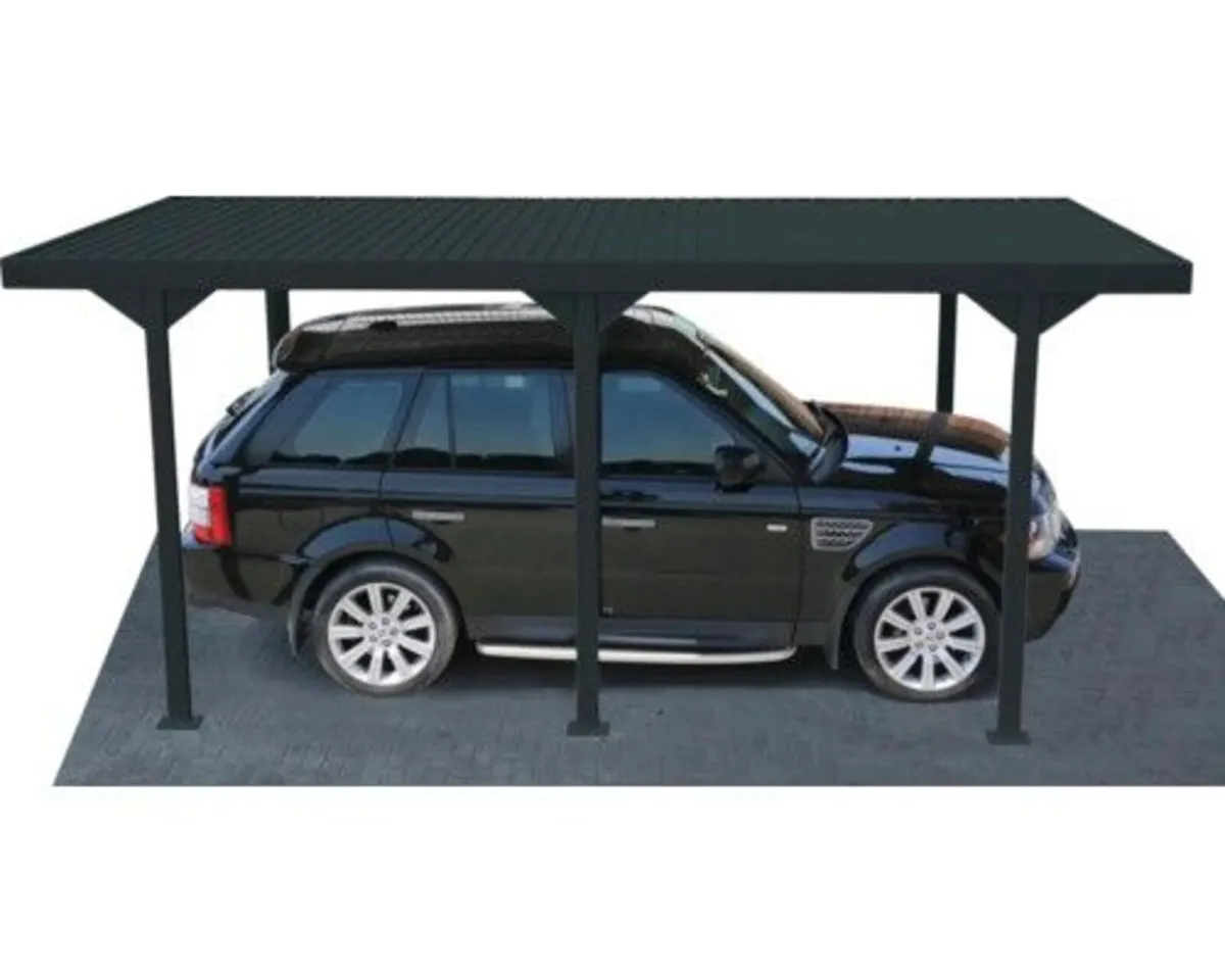 Palladium 10x17 Steel Car Port Shelter 🚗💪 - Image 1